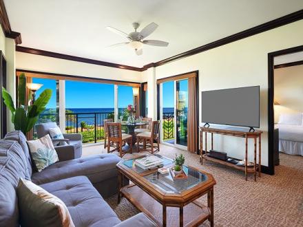 Waipouli condo rental: Waipouli Beach Resort - 2BR Condo Ocean View #G306