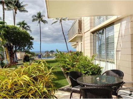 Kamaole Nalu - 2BR Condo Partial Ocean View #102