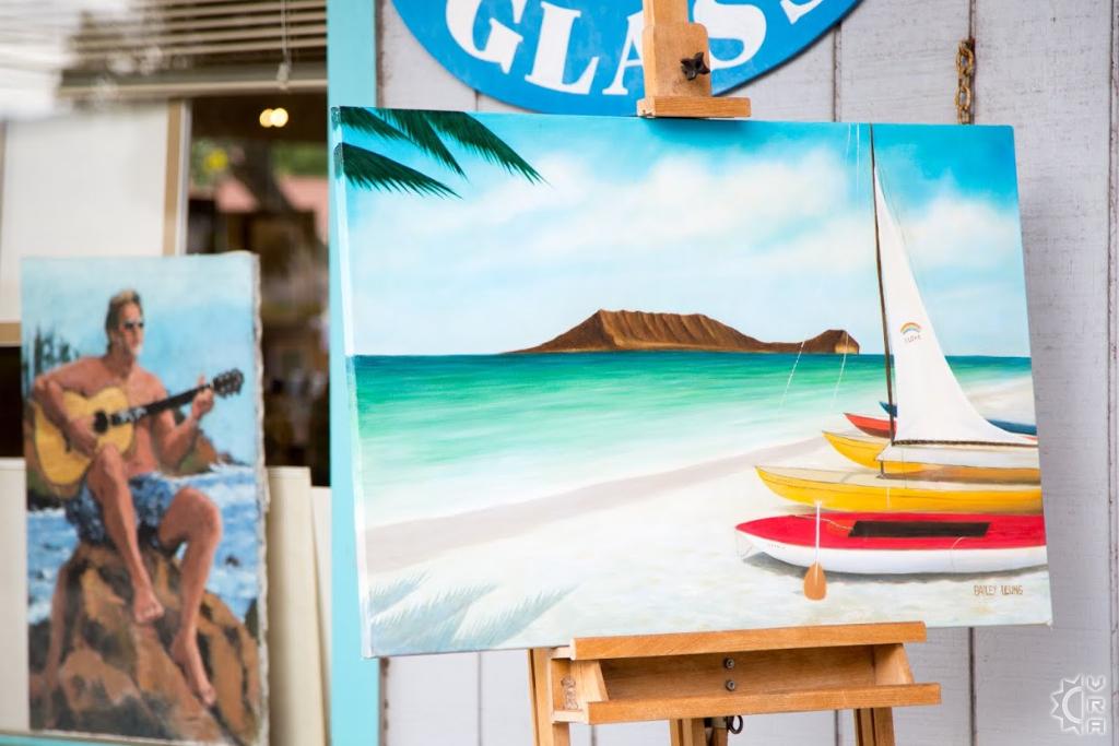 Haleiwa Art Gallery in Haleiwa, Oahu, Hawaii | Hawaiian Beach Rentals